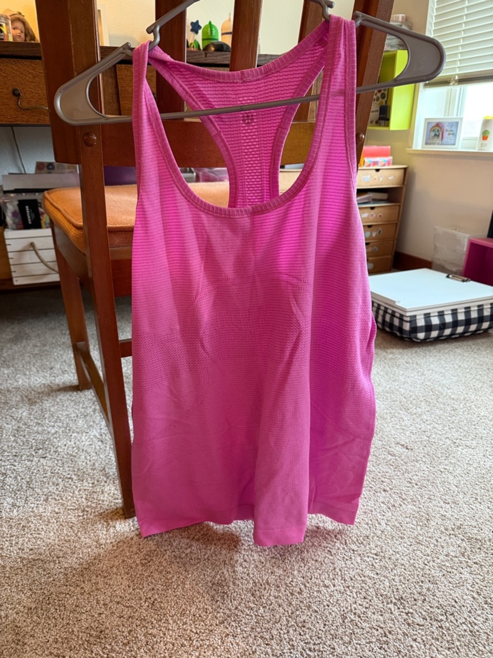 Women’s Pink Racerback Tank Top